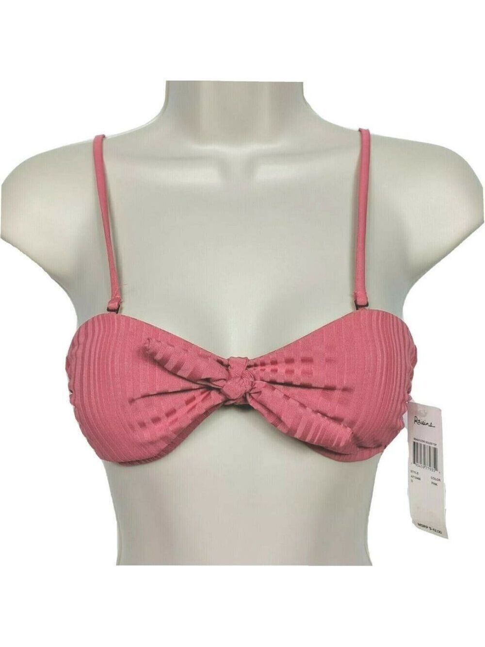 Raisins Beach Cove Twisted Bandeau Bikini Swimsuit Small